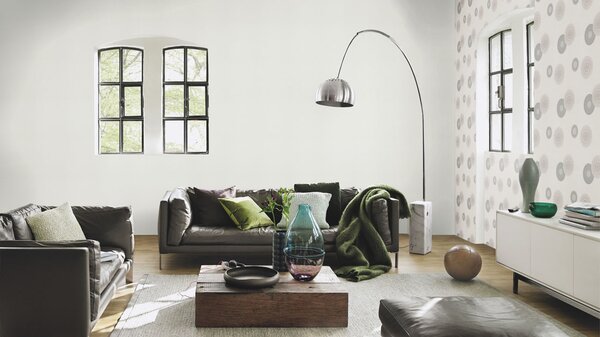 RASCH | Vliesová tapeta na stenu Unsere Besten 804539 | 0,53 x 10,05 m | šedá