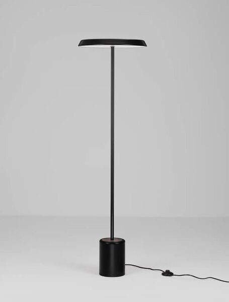 Moderná stojaca lampa Ophelia Čierna