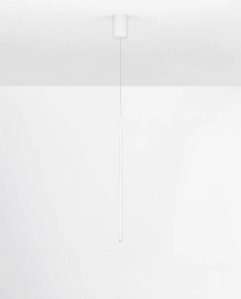 Minimalisticky luster na lanku Stilvi Biela