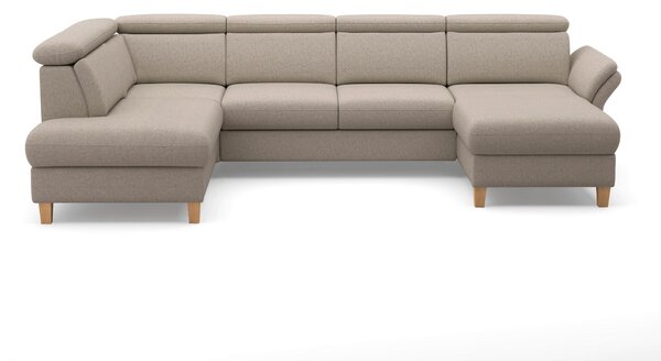 SEDACIA SÚPRAVA, textil, taupe Sit & More - Sedačky, Online Only