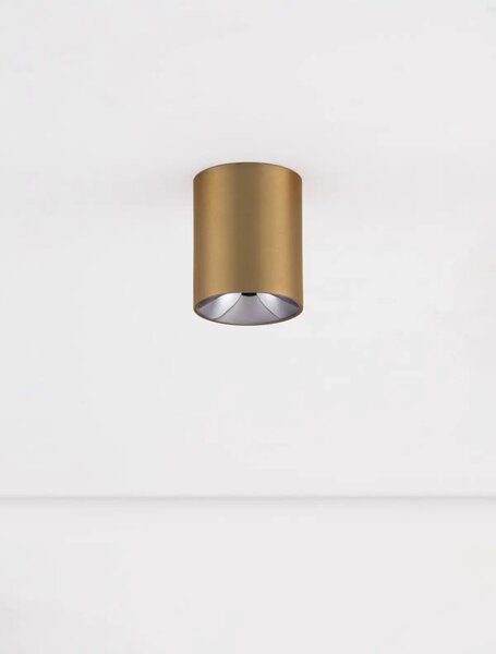 Minimalické bodové svietidlo Aneto Zlatá