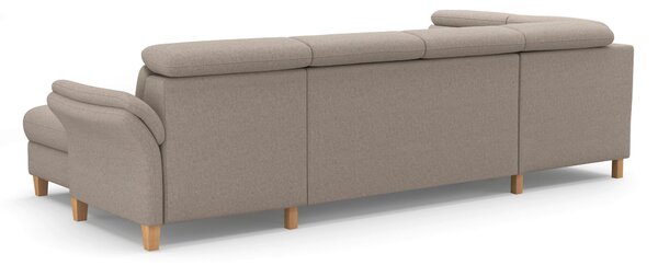 SEDACIA SÚPRAVA, textil, taupe Sit & More - Sedačky, Online Only