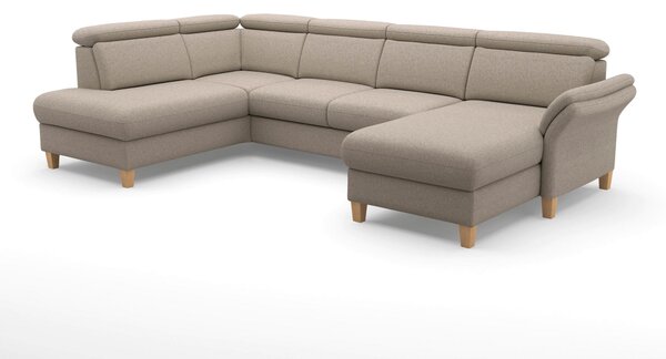 SEDACIA SÚPRAVA, textil, taupe Sit & More - Sedačky, Online Only