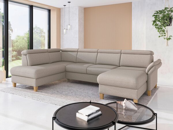 SEDACIA SÚPRAVA, textil, taupe Sit & More - Sedačky, Online Only