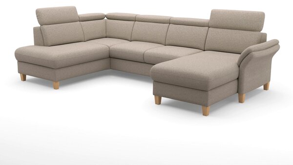SEDACIA SÚPRAVA, textil, taupe Sit & More - Sedačky, Online Only