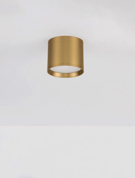 Minimalické bodové svietidlo Ziaza 10 Zlatá