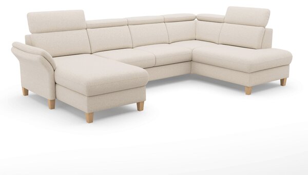 SEDACIA SÚPRAVA, textil, krémová Sit & More - Sedačky, Online Only