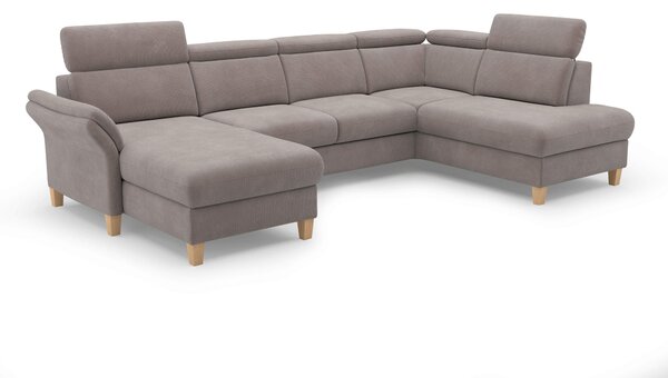 SEDACIA SÚPRAVA, textil, taupe Sit & More - Sedačky, Online Only