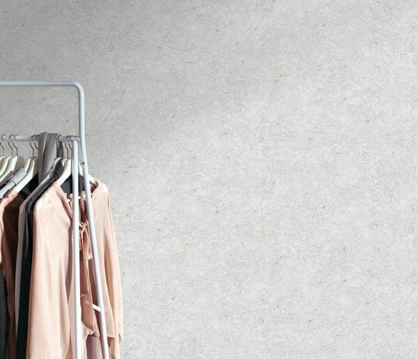 DIMEX | Vliesová tapeta na stenu WPE-901717 | 0,53 x 10,05 m | šedá