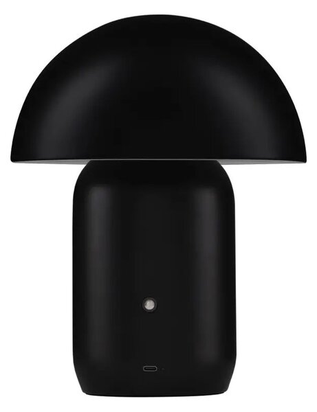 Dizajnová stojaca lampa Pois Čierna