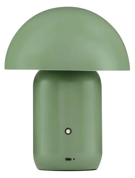 Dizajnová stojaca lampa Pois Zelená