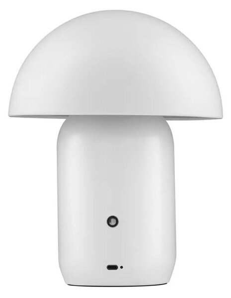 Dizajnová stojaca lampa Pois Biela