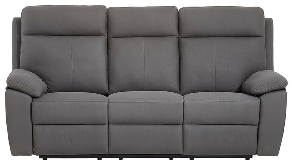 TROJMIESTNA POHOVKA, drevo, textil, sivá Livetastic - Sedačky, Online Only