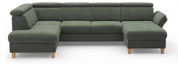 SEDACIA SÚPRAVA, textil, tmavozelená Sit & More - Sedačky, Online Only