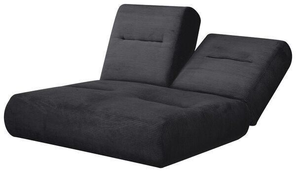ROZKLADACIA POHOVKA, textil, čierna Livetastic - Sedačky, Online Only
