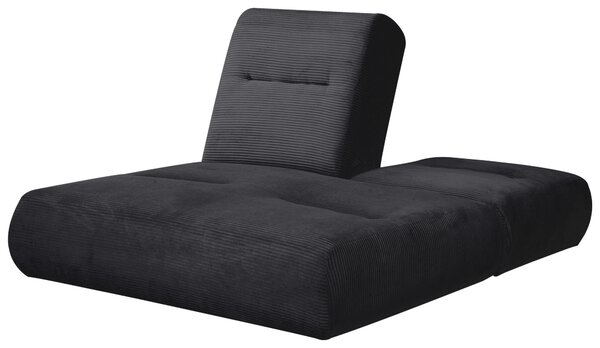 ROZKLADACIA POHOVKA, textil, čierna Livetastic - Sedačky, Online Only