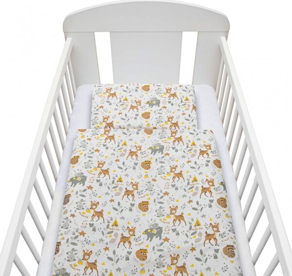 2-dielne posteľné obliečky New Baby 100/135 cm Srnček, Vhodnosť: Pre všetkých