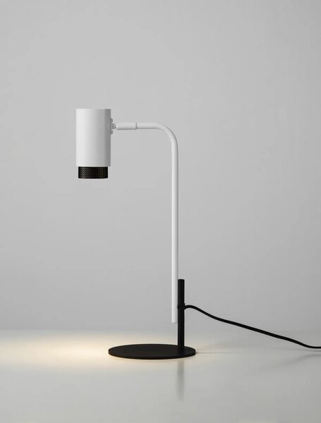 Dizajnová stolová lampa Nessi Biela