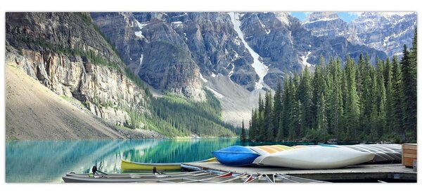 Obraz - Moraine Lake (120x50 cm)