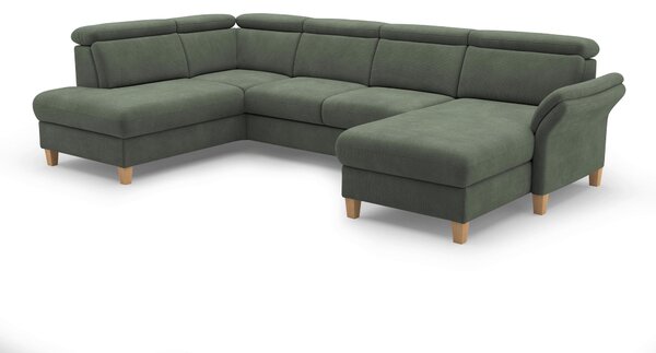 SEDACIA SÚPRAVA, textil, tmavozelená Sit & More - Sedačky, Online Only