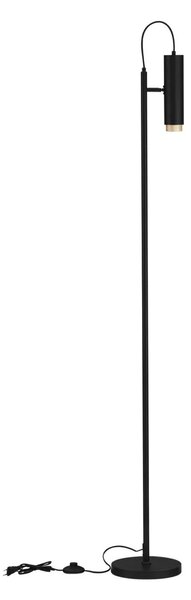Dizajnová stojaca lampa Nessi Čierna