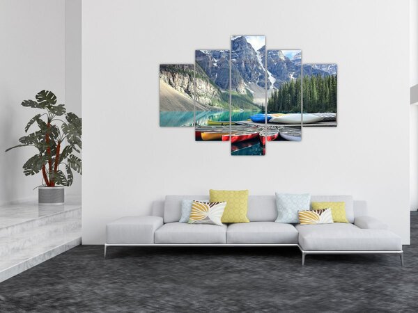 Obraz - Moraine Lake (150x105 cm)