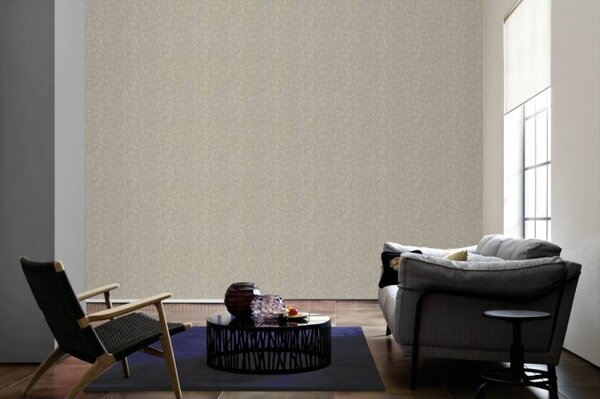 A.S. Création | Vliesová tapeta na stenu Versace 36692-1 | 0,70 x 10,05 m | metalická, biela