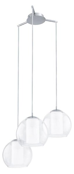EGLO 92762 - Závesné svietidlo BOLSANO 3xE27/60W