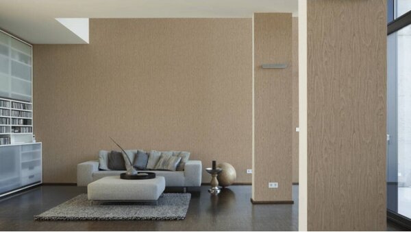 A.S. Création | Vliesová tapeta na stenu Versace 37052-2 | 0,70 x 10,05 m | hnedá, béžová