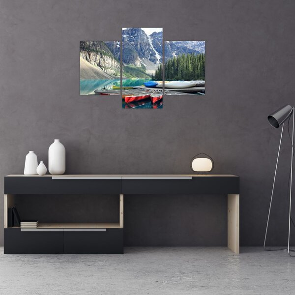 Obraz - Moraine Lake (90x60 cm)