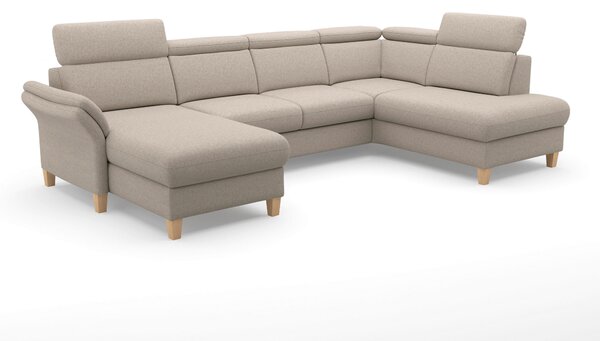 SEDACIA SÚPRAVA, textil, taupe Sit & More - Sedačky, Online Only