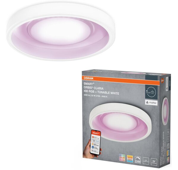 Osram- LED RGBW Stmievateľné stropné svietidlo SMART+ CLARIA LED/32W/230V Wi-Fi