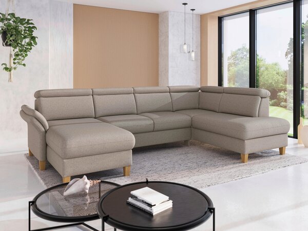 SEDACIA SÚPRAVA, textil, taupe Sit & More - Sedačky, Online Only