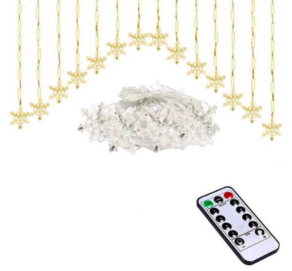 LED záves CD004 s diaľkovým ovládaním