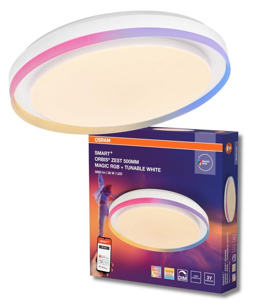 Osram - LED RGBW Stmievateľné stropné svietidlo SMART+ MAGIC LED/38W/230V Wi-Fi