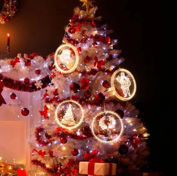 Sviatočná LED dekorácia - 311382A zvonček