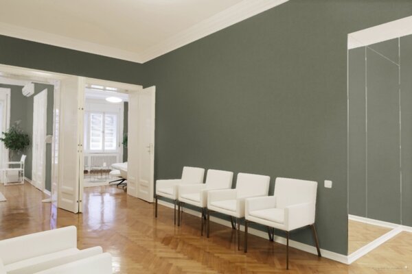 A.S. Création | Vliesová tapeta na stenu New Walls 37431-2 | 0,53 x 10,05 m | zelená