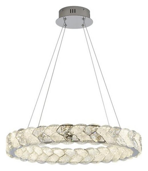 LUXERA 46156 - LED luster na lankách LARUNA LED/38W/230V matný chróm