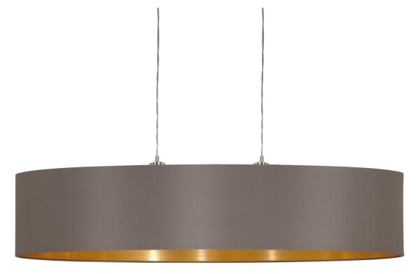 Eglo 31619 - Luster na lanku MASERLO 2xE27/60W/230V