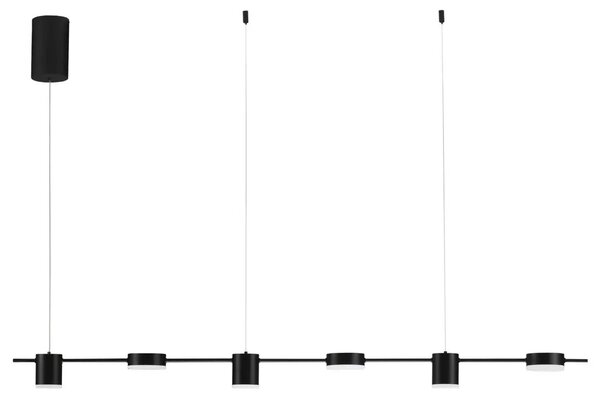 Minimalistcký LED luster Riaz čierna 20W (9130651)