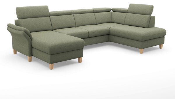 SEDACIA SÚPRAVA, textil, olivovozelená Sit & More - Sedačky, Online Only