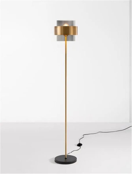 Dizajnová stojaca lampa Sianna – E27