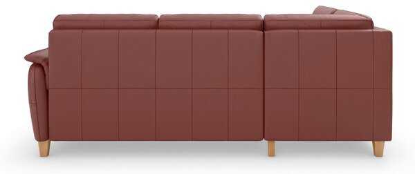 ROHOVÁ SEDAČKA, koža, červenohnedá Sit & More - Sedačky, Online Only