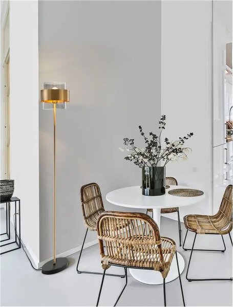 Dizajnová stojaca lampa Sianna – E27