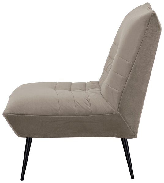 KRESLO, textil, taupe MID.YOU - Online Only obývacie izby, Online Only