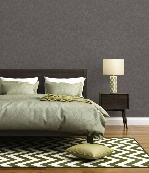 A.S. Création | Vliesová tapeta na stenu Smart Surfaces 39566-3 | 0,53 x 10,05 m | čierna, šedá