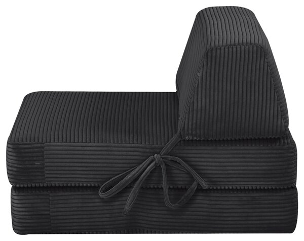 ROZKLADACIE KRESLO, textil, čierna Livetastic - Postele, Online Only