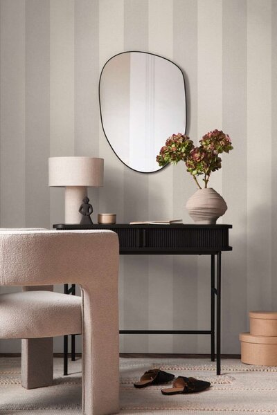 A.S. Création | Vliesová tapeta na stenu Pure Elegance 3979-73 | 0,53 x 10,05 m | šedá, krémová