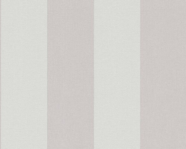 A.S. Création | Vliesová tapeta na stenu Pure Elegance 3979-73 | 0,53 x 10,05 m | šedá, krémová