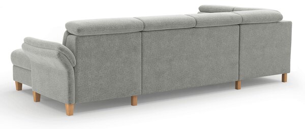 SEDACIA SÚPRAVA, textil, svetlosivá Sit & More - Sedačky, Online Only